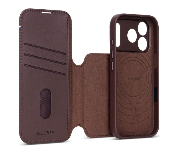 Decoded Leather Detachable Wallet do iPhone 18 Pro Max MagSafe (choc - 1586682 - zdjęcie 6